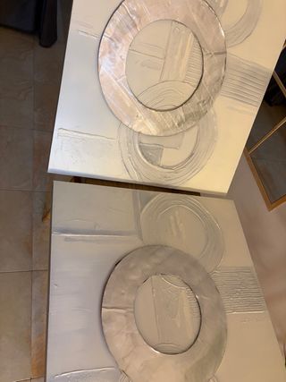 Pack 2 Cuadros Decorativos 70x70