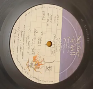 Vinilo Pink Floyd  álbum "The Wall"