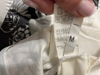 Vestido blanco y negro con lazo