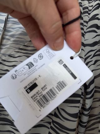 Top Patrizia Pepe fantasia zebrata