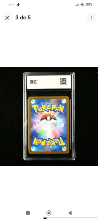 Carta Pokémon Vanilluxe 9.5