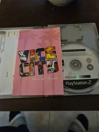 Grand Theft Auto Vice City PS2 Platinum