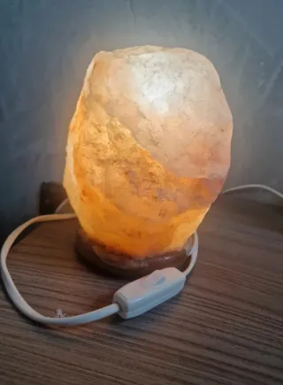 Lampada Sale Himalayano Pietra Naturale