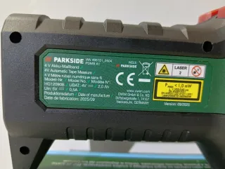 Metro Digital PARKSIDE 4V Recargable