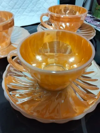 Juego café vintage - Anchor Hocking