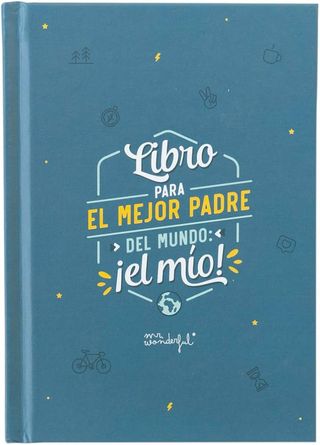 Libro álbum Mr Wonderful regalo día del padre