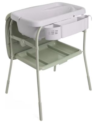 Bañera cambiador para bebé color gris!