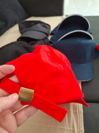 Lote  gorras sin marca