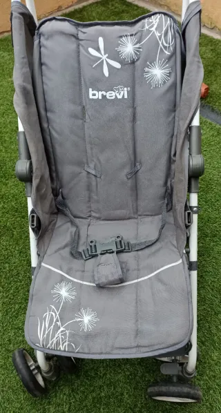 Silla de paseo Brevi gris