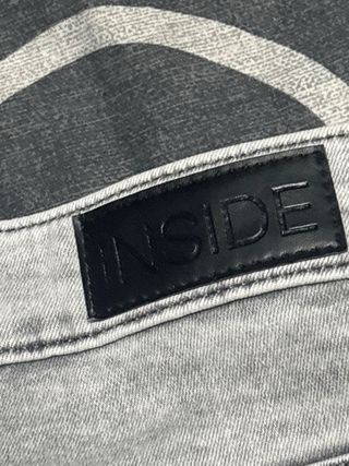 Pantalón vaquero INSIDE gris claro