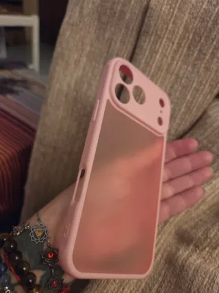 Funda iPhone 17 Pro Max Rosa Mate