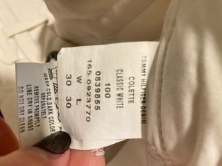 Pantalón Tommy Hilfiger Blanco