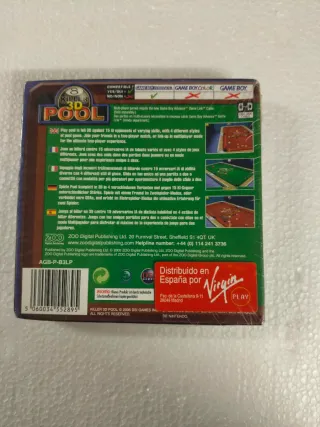 PRECINTADO Killer 3D Pool Nintendo GBA