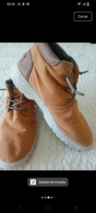 Botines Hey Dude Camel