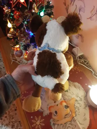 Coppia peluche mucca