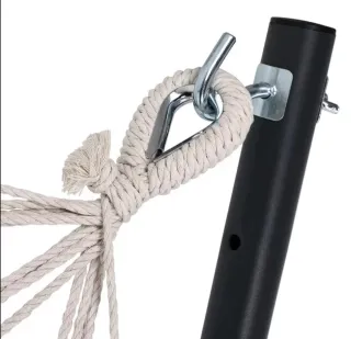 A ESTRENAR Hamaca de jardín con soporte estructura