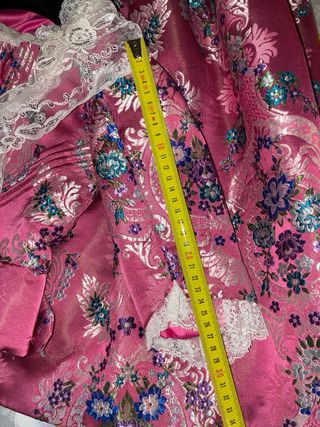 Traje de Fallera Niña rosa