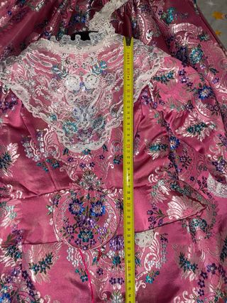 Traje de Fallera Niña rosa