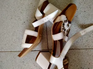 Sandalias de piel mujer sin estrenar