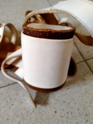 Sandalias de piel mujer sin estrenar