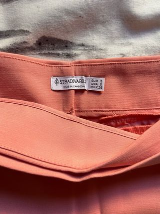 Falda pantalón rosa