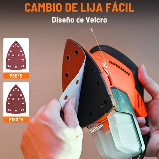 Lijadora Eléctrica DOVAMAN L5 APEX 130W