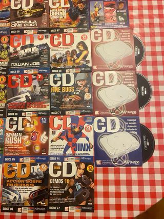 Gran lote demos PlayStation PS1 1998-2000