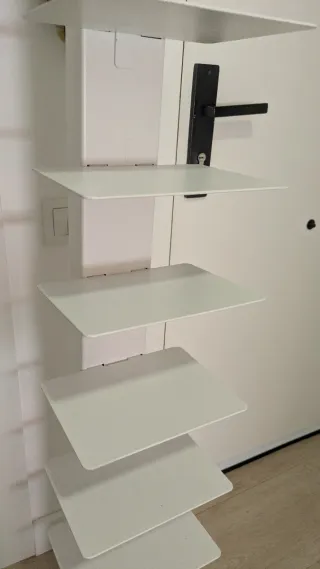 Estantería Sklum Blanca Metálica