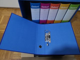 Registratore/Raccoglitore Oxford G85 Esselte Color