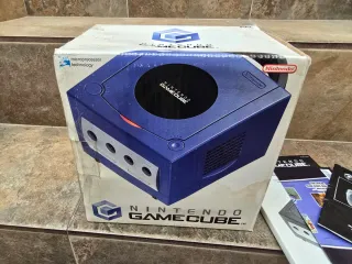 Nintendo GameCube Morado Completo