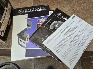 Nintendo GameCube Morado Completo