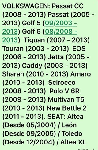 Radio Android Carplay VW Seat Skoda