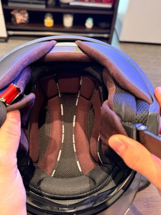 Casco de moto Shark plateado NUEVO.