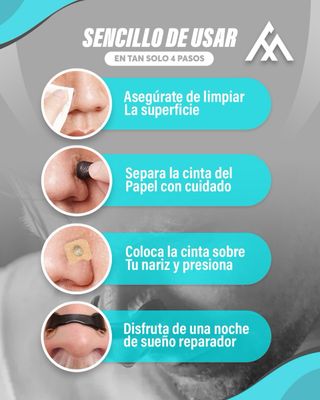 Tiras Nasales Magnéticas 30uds–Deja de Roncar Hoy