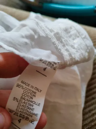 Blusa donna con pois e paillettes