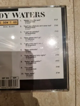 CD Muddy Waters - Baby Please Don't Go
