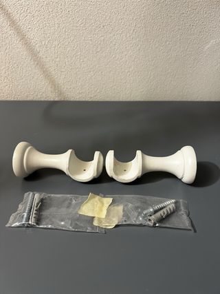 Soportes para barra de cortina (2 unidades)