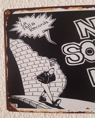 Póster Metal de La Polla Records "No Somos Nada"