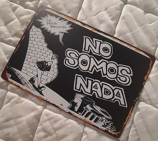 Póster Metal de La Polla Records "No Somos Nada"