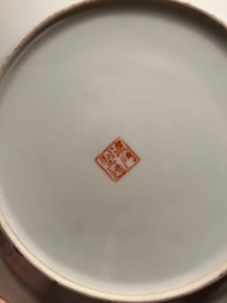 Platos porcelana Macao