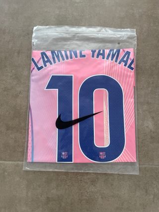 Barcelona Kit - Size M - Lamine Yamal 10