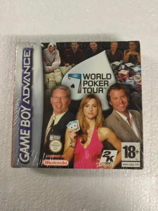 PRECINTADO World Poker Tour Nintendo Game Boy Adva