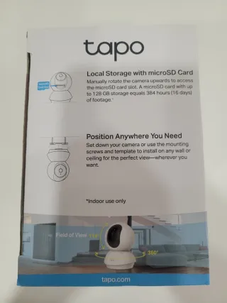 Cámara de seguridad Tapo