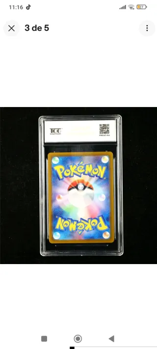 Carta Pokémon Charizard ex 9.5/10