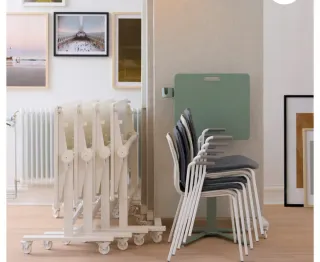 Mesa plegable con ruedas IKEA MITTZON