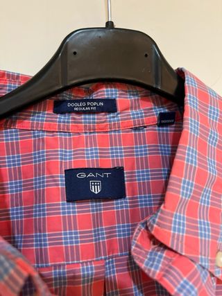 Camisa Gant cuadros hombre