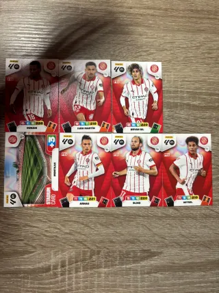 Cartas Adrenalyn Panini