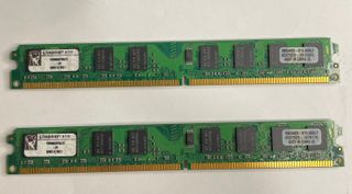 2x 2GB DDR2 Módulos RAM Kingston