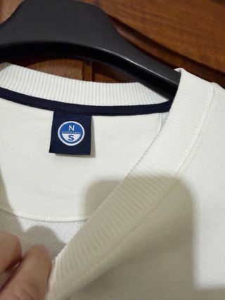 Felpa North Sails Newport Bianca