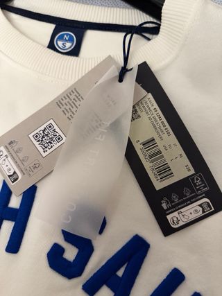 Felpa North Sails Newport Bianca